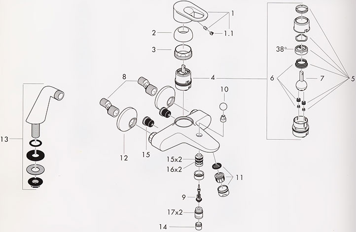 Cartouche Mitigeur